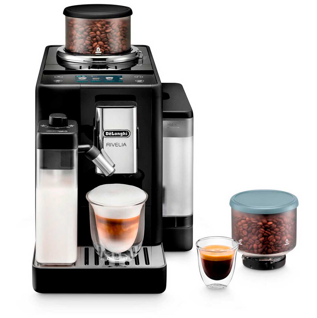 Кофемашина DeLonghi EXAM440.55.B Rivelia Perfetto фото 1 в Ростове-на-Дону Кофемашина DeLonghi EXAM440.55.B Rivelia Perfetto фото 1 в Ростове-на-Дону