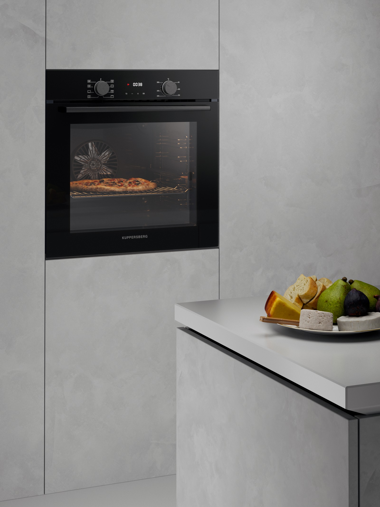 Духовой шкаф Kuppersberg HF 608 Black фото 7 в Ростове-на-Дону