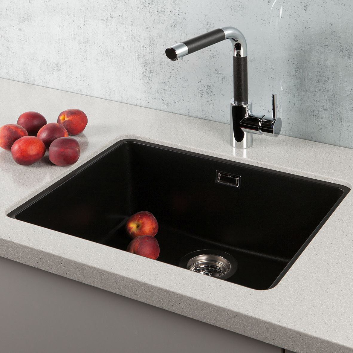 Мойка SCHOCK  Soho 60 (N-100) Cristadur 550x430 (подстольный монтаж)аворио фото 2 в Ростове-на-Дону