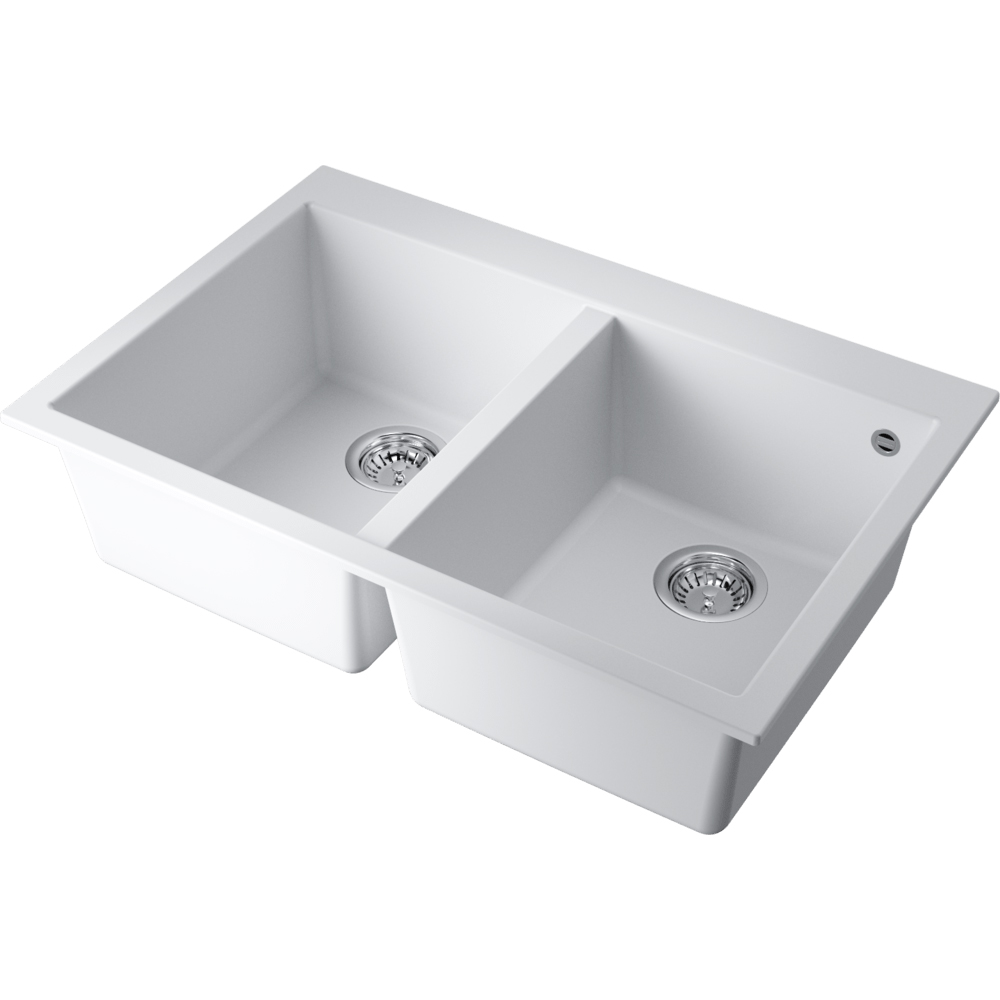 Кухонная мойка OMOIKIRI Bosen 80-2-WH(арт.4993839) фото 2 в Ростове-на-Дону
