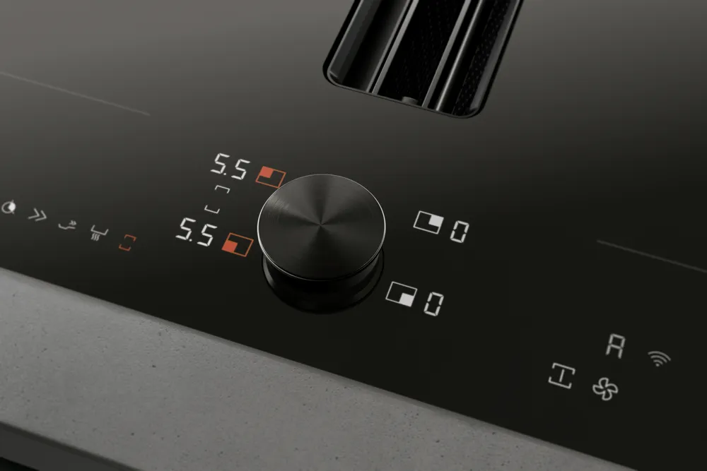 Индукционная стеклокерамич. панель с вытяжкой Gaggenau CV282111 фото 2 в Ростове-на-Дону