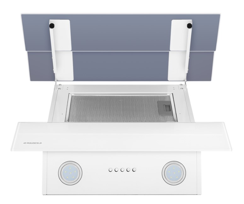 Вытяжка Maunfeld CASCADA PUSH 50 Glass White фото 3 в Ростове-на-Дону