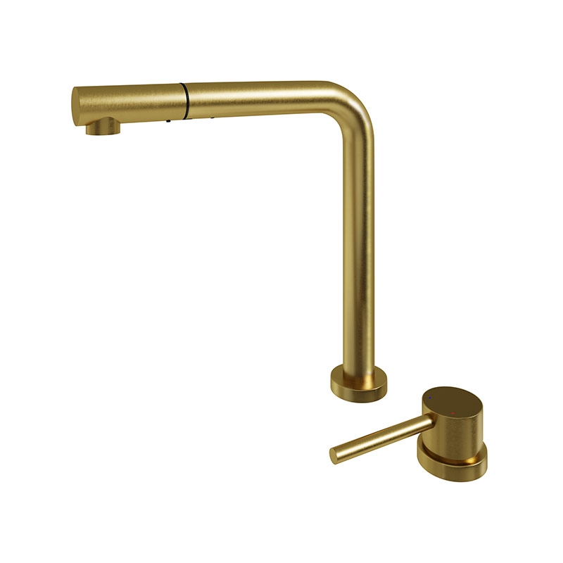 Смеситель Emar ЕС - 7027 PVD Golden фото 1 в Ростове-на-Дону