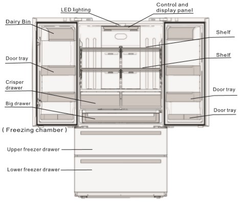 Холодильник Bertazzoni REF90X фото 2 в Ростове-на-Дону Холодильник Bertazzoni REF90X фото 2 в Ростове-на-Дону