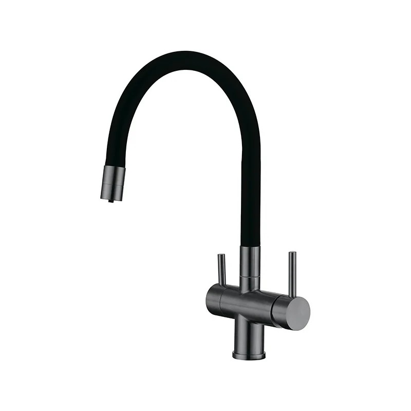 Смеситель Emar ЕС - 3015 PVD Dark в Ростове-на-Дону