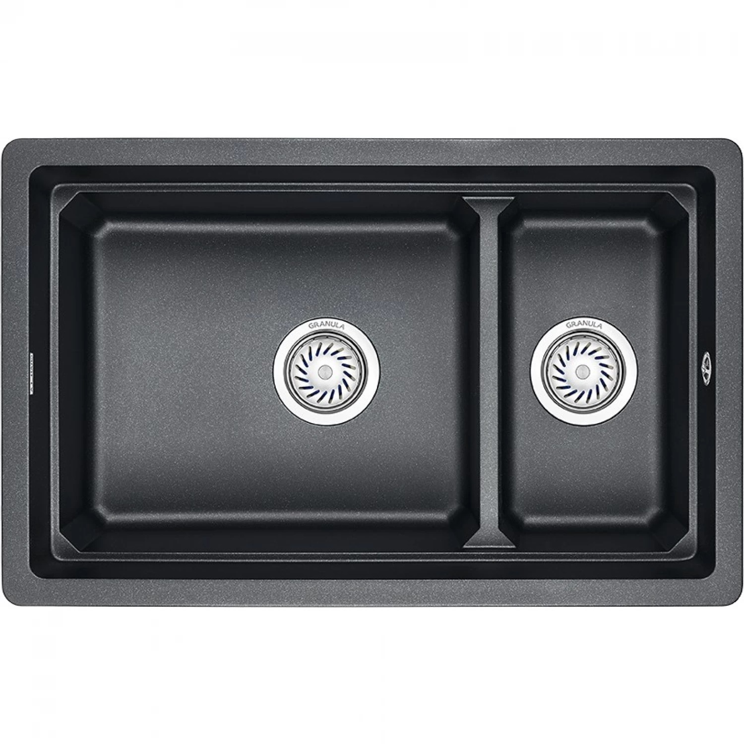 Мойка GRANULA Kitchen Space 7304U, ШВАРЦ фото 1 в Ростове-на-Дону