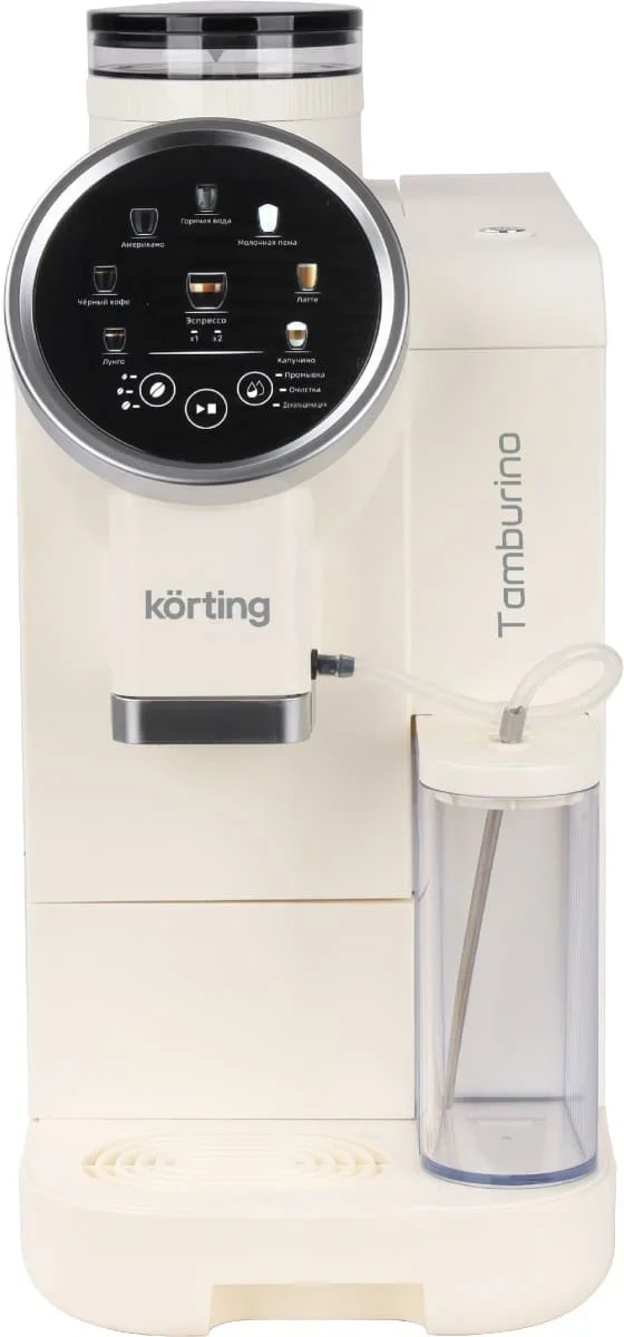 Кофемашина Korting KACM 2028 W Tamburino фото 2 в Ростове-на-Дону Кофемашина Korting KACM 2028 W Tamburino фото 2 в Ростове-на-Дону
