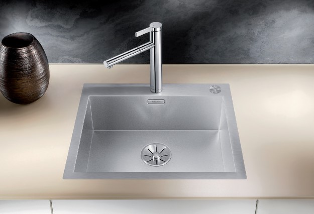 Мойка Blanco ZEROX 400-IF/A Durinox® отводная арматура InFino® в Ростове-на-Дону