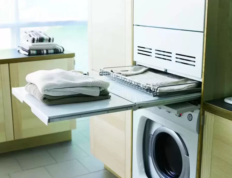 Выдвижная полка с корзиной для белья Asko HDB115 W фото 3 в Ростове-на-Дону
