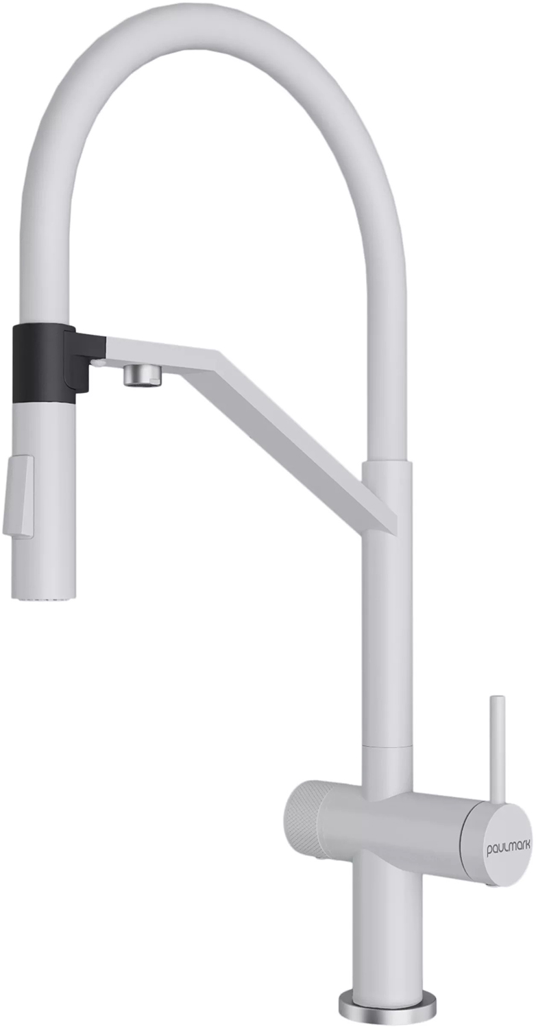 Смеситель Paulmark ZENDER Ze213155-WH белый матовый фото 1 в Ростове-на-Дону Смеситель Paulmark ZENDER Ze213155-WH белый матовый фото 1 в Ростове-на-Дону