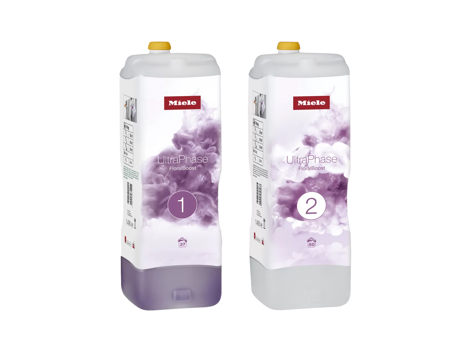 Жидкие моющие средства для стирки Miele UltraPhase FloralBoost 1+2, 3 пары в коробке фото 3 в Ростове-на-Дону