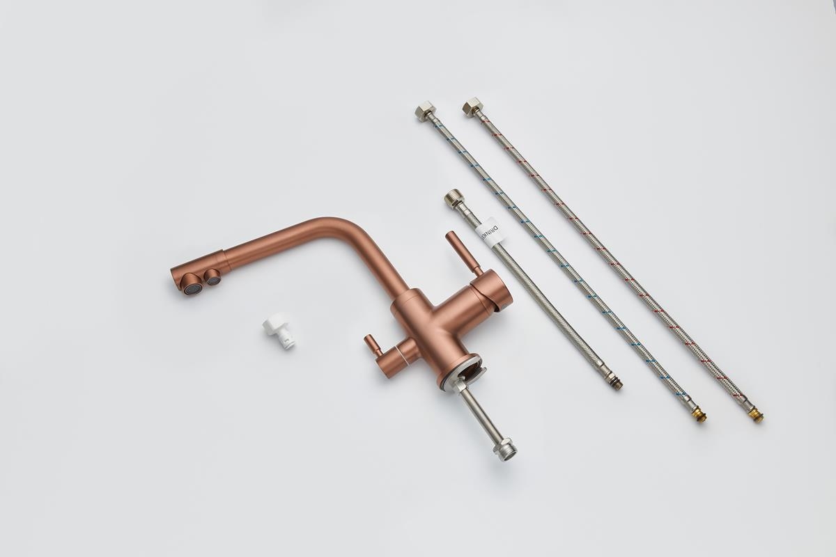 Смеситель Emar ECB - 3003N PVD Coppery фото 2 в Ростове-на-Дону