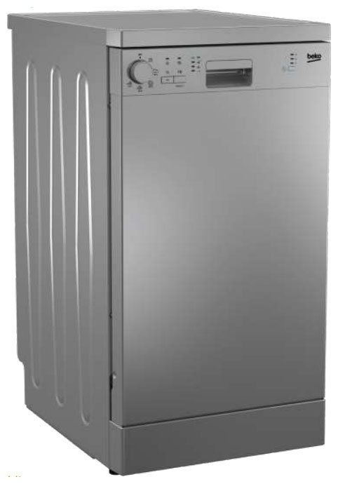 Посудомоечная машина Beko DFS 05 W 13 S серебристый в Ростове-на-Дону