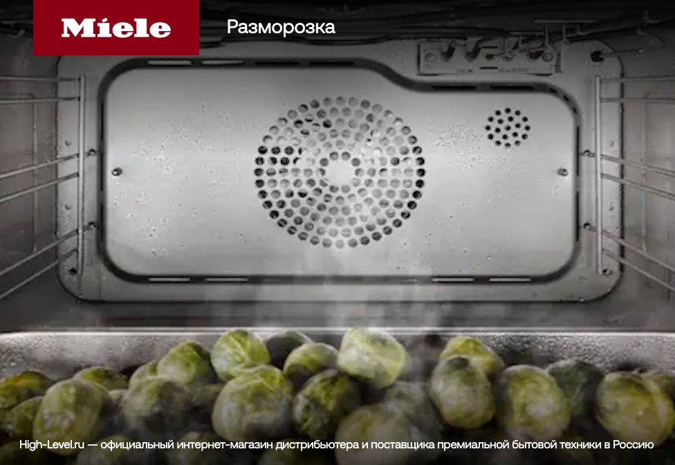 Встраиваемая комби-пароварка Miele DGC 7845 OBSW фото 10 в Ростове-на-Дону