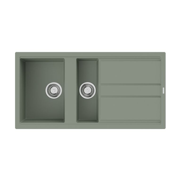 Мойка Kitagawa 100-2-WG Artceramic/wind green(арт.4993252) фото 1 в Ростове-на-Дону