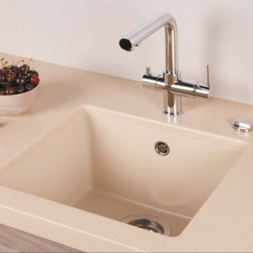 Мойка SCHOCK  Quadro 50  Cristalite неро фото 2 в Ростове-на-Дону