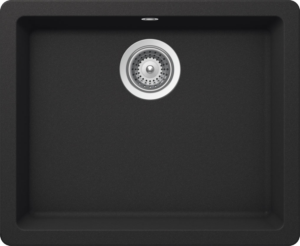 Мойка SCHOCK  Quadro 60 Cristalite 550x430 оникс фото 1 в Ростове-на-Дону