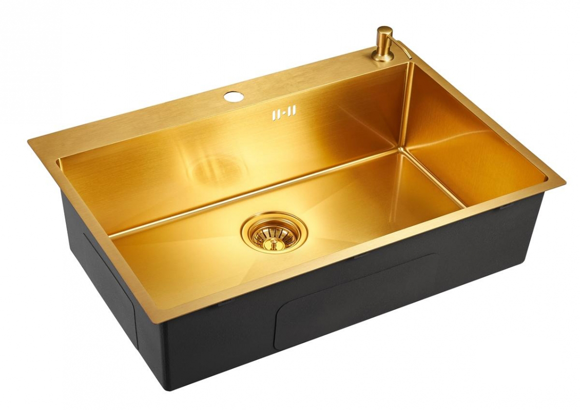 Мойка Emar EMB-125A PVD Nano Golden фото 1 в Ростове-на-Дону Мойка Emar EMB-125A PVD Nano Golden фото 1 в Ростове-на-Дону
