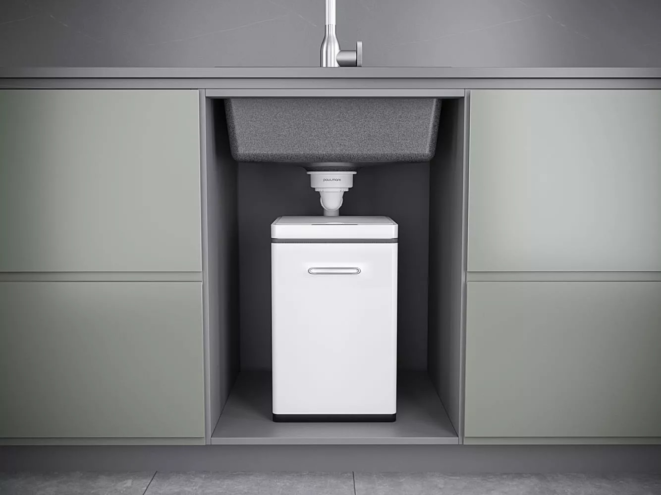 Мойка Paulmark KANTE 40 PM104249-WH белый фото 5 в Ростове-на-Дону Мойка Paulmark KANTE 40 PM104249-WH белый фото 5 в Ростове-на-Дону