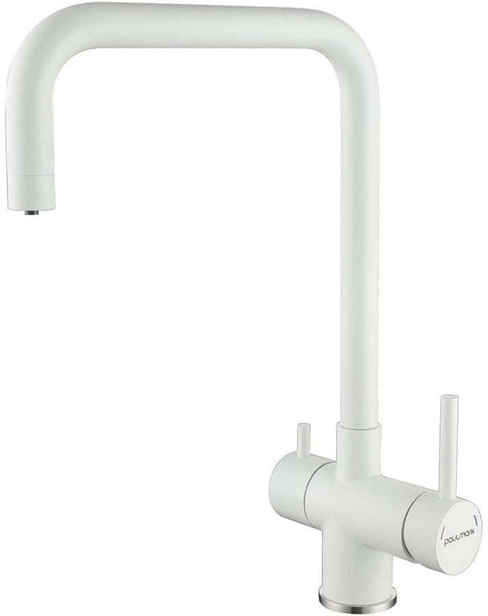 Смеситель Paulmark WETTER We213030-WH белый матовый фото 1 в Ростове-на-Дону Смеситель Paulmark WETTER We213030-WH белый матовый фото 1 в Ростове-на-Дону