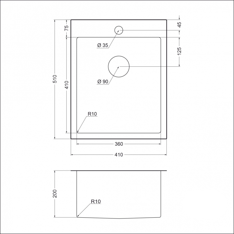 Мойка Emar EMB-128A PVD Nano Satine фото 2 в Ростове-на-Дону