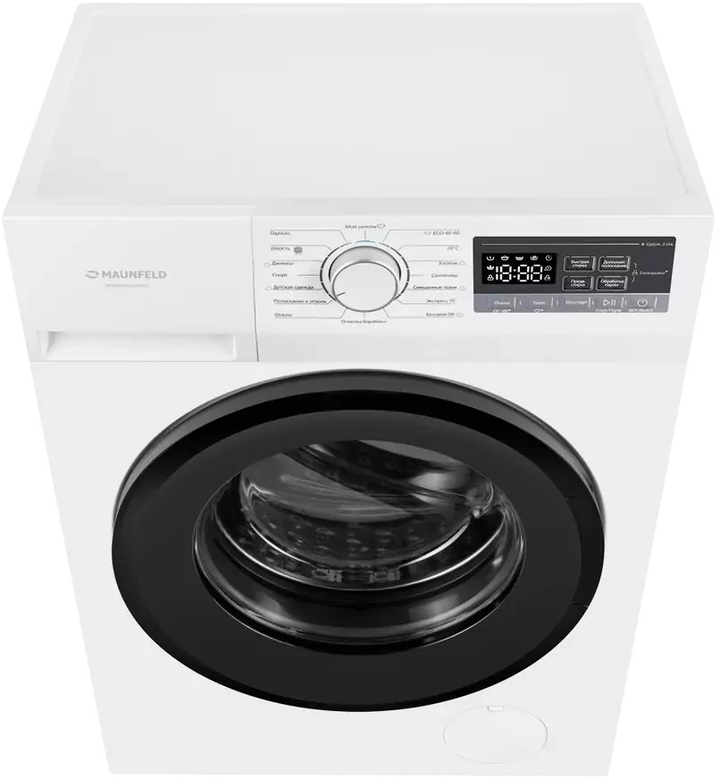 Стиральная машина c инвертором и паром MAUNFELD MFWM148STWH02 фото 4 в Ростове-на-Дону