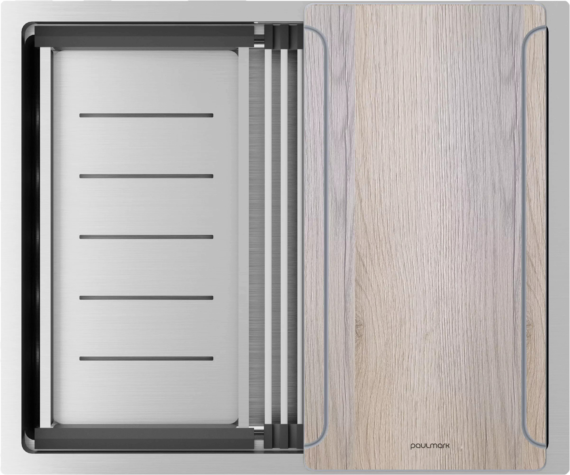 Мойка Paulmark NEXT-MULTI SINK 54 UNI PM785445-BS брашированная нерж.сталь фото 1 в Ростове-на-Дону Мойка Paulmark NEXT-MULTI SINK 54 UNI PM785445-BS брашированная нерж.сталь фото 1 в Ростове-на-Дону