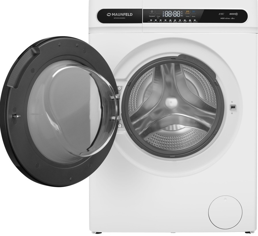 Стиральная машина Maunfeld MFWM148WH01 фото 2 в Ростове-на-Дону Стиральная машина Maunfeld MFWM148WH01 фото 2 в Ростове-на-Дону