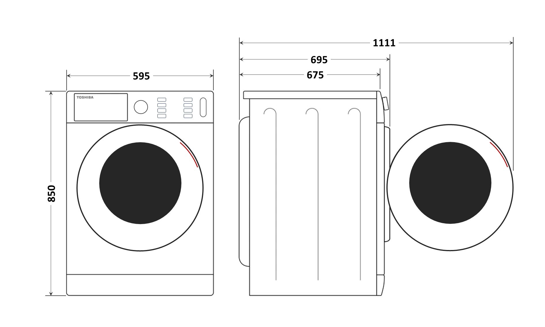 Cушильная машина Toshiba TD-BK100GHRU(WS) фото 7 в Ростове-на-Дону