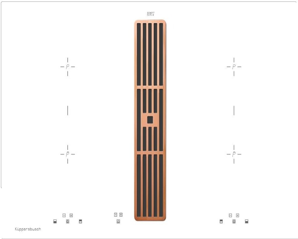 Индукционная стеклокерамич. панель Kuppersbusch KMI 8500.0 WR Copper фото 1 в Ростове-на-Дону Индукционная стеклокерамич. панель Kuppersbusch KMI 8500.0 WR Copper фото 1 в Ростове-на-Дону