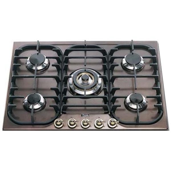 Варочная панель ILVE H 70 CNV/RM copper coloured, ручки латунь в Ростове-на-Дону