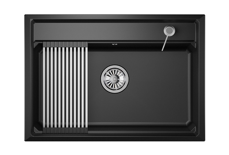 Мойка GRANULA Kitchen Space 7301, ШВАРЦ фото 2 в Ростове-на-Дону