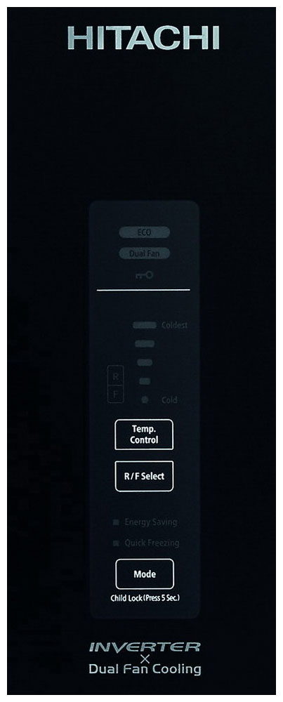 Холодильник Hitachi R-BG 410 PU6X GBK фото 2 в Ростове-на-Дону