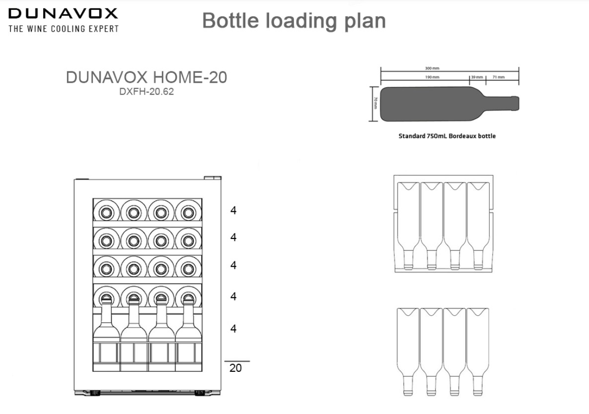 Винный холодильник Dunavox DXFH-30.80 фото 2 в Ростове-на-Дону