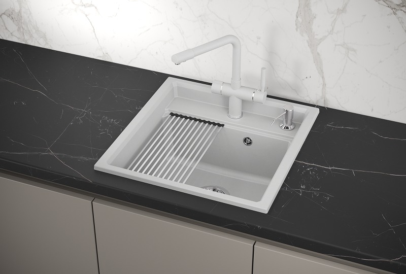 Мойка GRANULA Kitchen Space 5002, АРКТИК фото 3 в Ростове-на-Дону
