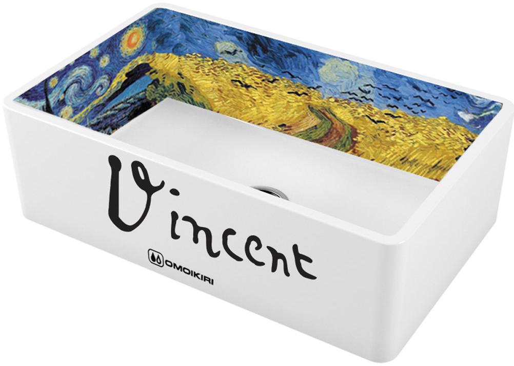 Кухонная мойка OMOIKIRI Mikura 76-Vangogh Natceramic/white (арт.4993024) в Ростове-на-Дону Кухонная мойка OMOIKIRI Mikura 76-Vangogh Natceramic/white (арт.4993024) в Ростове-на-Дону