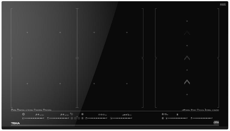 Индукционная стеклокерамич. панель Teka IZF 99700 MST BLACK фото 1 в Ростове-на-Дону