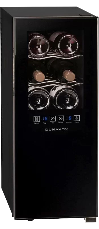 Винный шкаф Dunavox DAT-12.33DC фото 2 в Ростове-на-Дону Винный шкаф Dunavox DAT-12.33DC фото 2 в Ростове-на-Дону