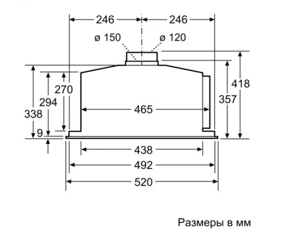 Встраиваемая вытяжка NEFF D55ML66N1 фото 4 в Ростове-на-Дону