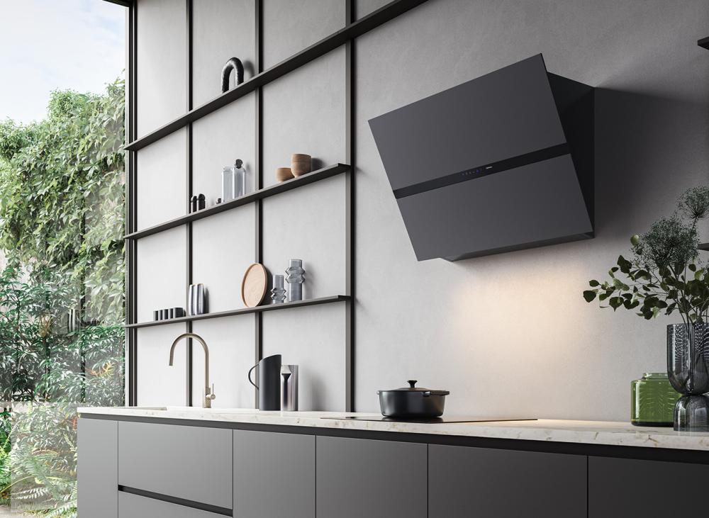 Вытяжка Falmec FUSION 85 GLASS BLACK фото 6 в Ростове-на-Дону Вытяжка Falmec FUSION 85 GLASS BLACK фото 6 в Ростове-на-Дону