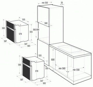 Духовой шкаф Gorenje BO 73CLI фото 3 в Ростове-на-Дону Духовой шкаф Gorenje BO 73CLI фото 3 в Ростове-на-Дону