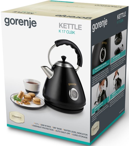 Чайник Gorenje K17CLBK фото 4 в Ростове-на-Дону