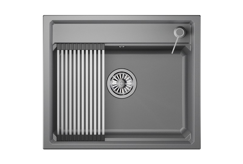 Мойка GRANULA Kitchen Space 6003, АЛЮМИНИУМ фото 1 в Ростове-на-Дону