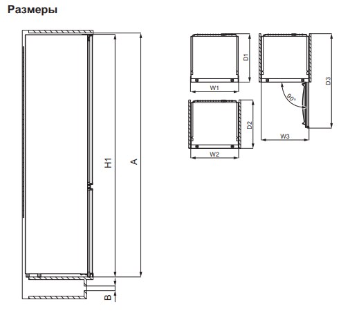 Встраиваемый холодильник Smeg C8173N1F фото 4 в Ростове-на-Дону