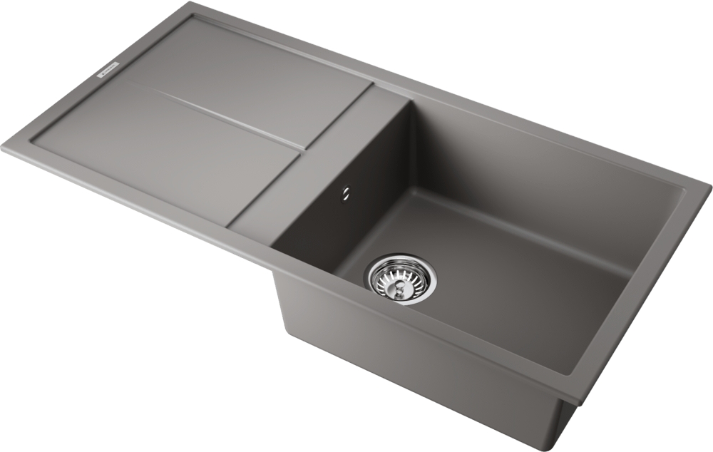 Кухонная мойка OMOIKIRI Sumi 100A-GR Artceramic/Leningrad grey фото 2 в Ростове-на-Дону