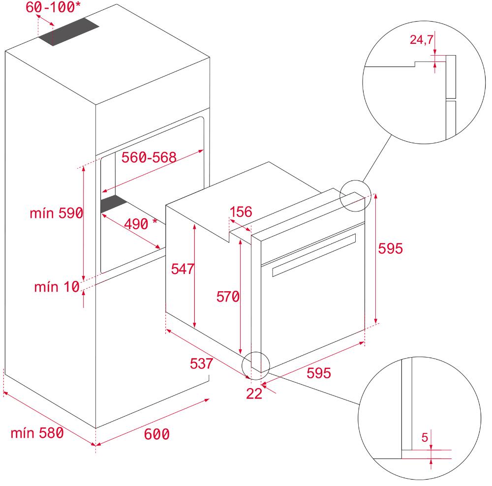 Духовой шкаф Teka HBB 720 WH фото 2 в Ростове-на-Дону