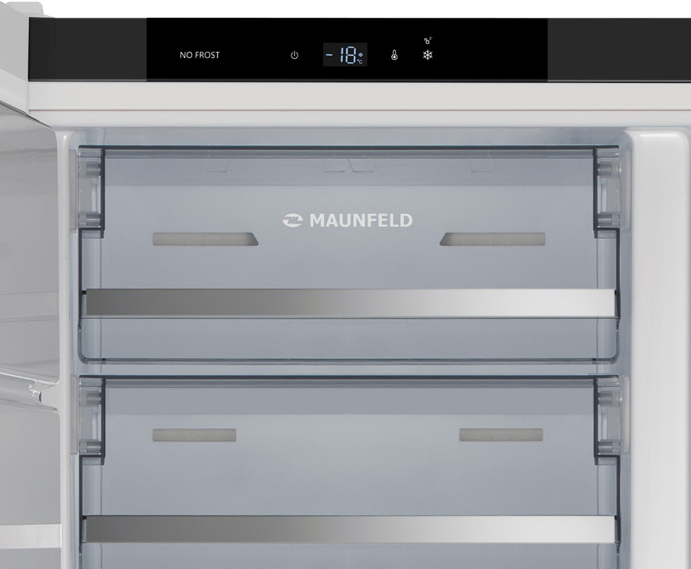 Морозильник MAUNFELD MFFR186NFBW Inverter фото 7 в Ростове-на-Дону