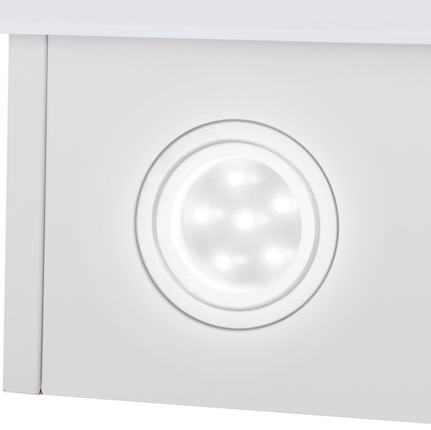 Вытяжка Maunfeld CASCADA PUSH 50 Glass White фото 15 в Ростове-на-Дону