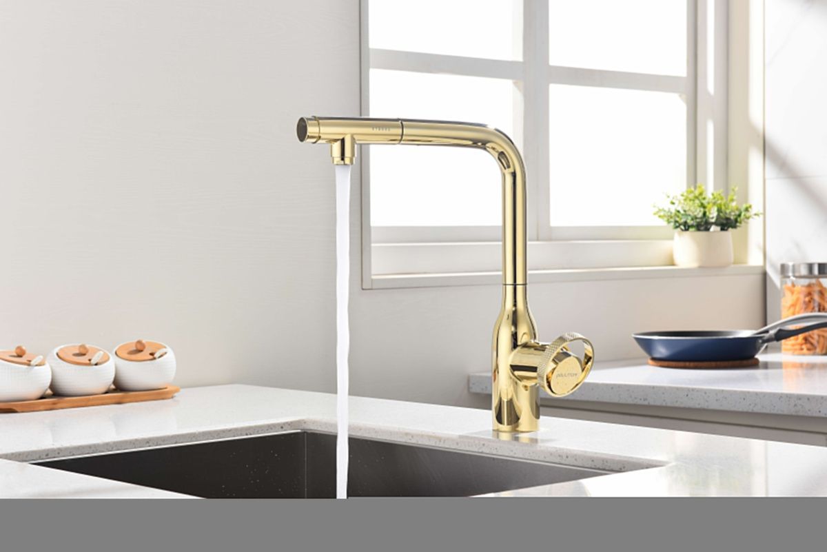 Смеситель Paulmark URBAN Ur213104-G золото фото 6 в Ростове-на-Дону Смеситель Paulmark URBAN Ur213104-G золото фото 6 в Ростове-на-Дону