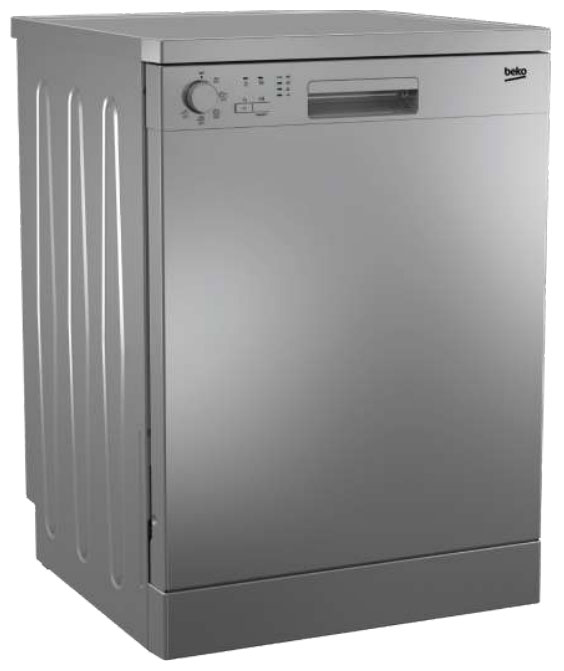 Посудомоечная машина Beko DFN 05 W 13 S серебристый в Ростове-на-Дону